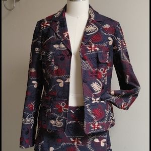 Vintage Piazza Sempione Embroidered Suit 44